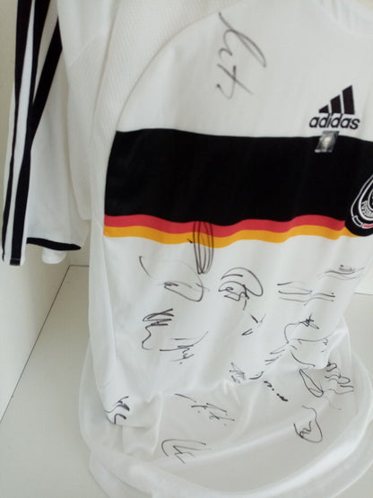 Germany jersey em 2008 team signed autograph football DFB adidas Euro Coa XL