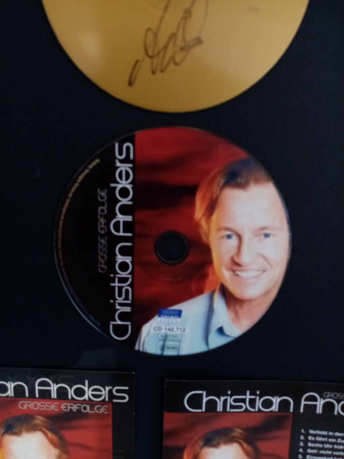 CD / Rohling Christian Anders signiert mit Album im Rahmen Autogramm Neu Musik