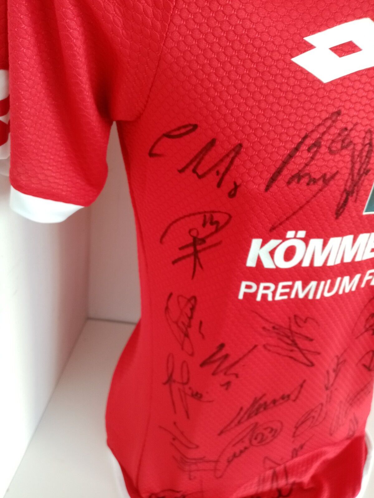 Mainz 05 Trikot 15/16 Teamsigniert Autogramm Bundesliga Fußball Lotto 170-176