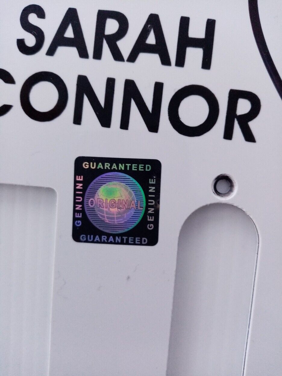Gitarrenplatte Sarah Connor signiert Musik Sängerin Charts Autogramm Sammeln