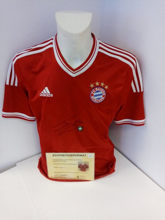 Bayern München Trikot Julien Green signiert Autogramme Bundesliga Adidas FCB M