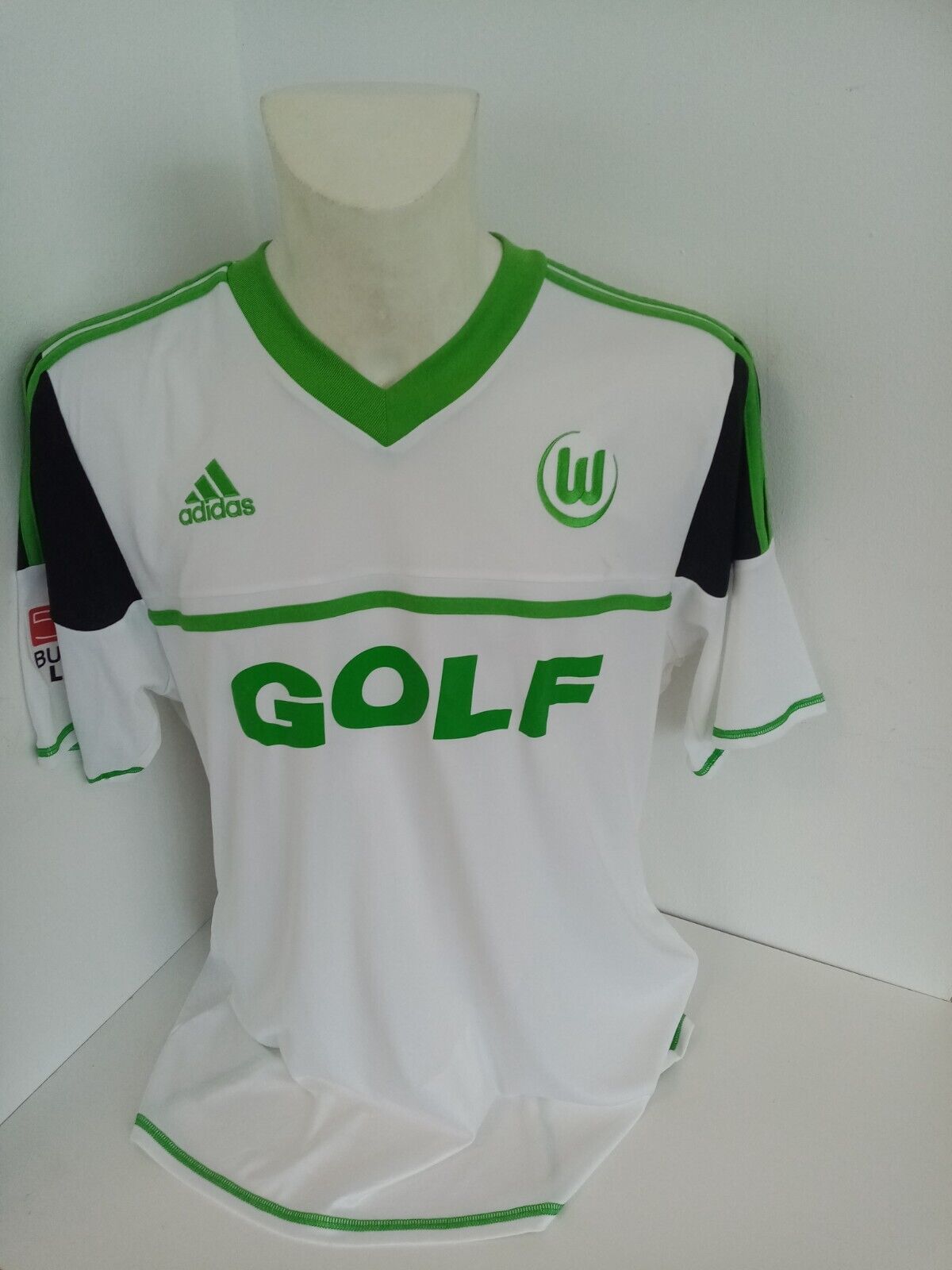 VFL Wolfsburg Trikot Fagner signiert Autogramm Bundesliga Fußball Adidas XL