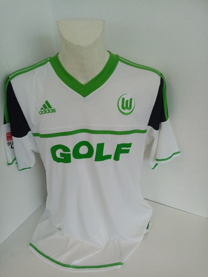 VFL Wolfsburg Trikot Fagner signiert Autogramm Bundesliga Fußball Adidas XL