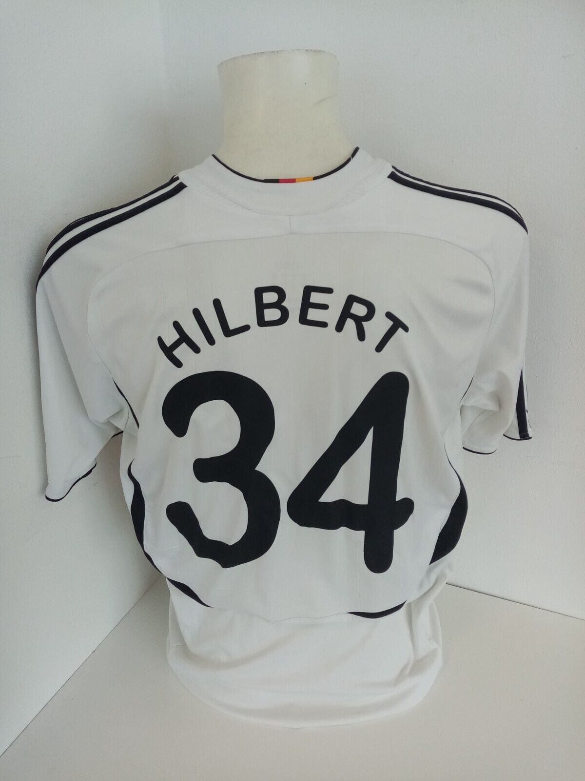 Deutschland Trikot Roberto Hilbert signiert DFB Autogramm Fußball Adidas 176