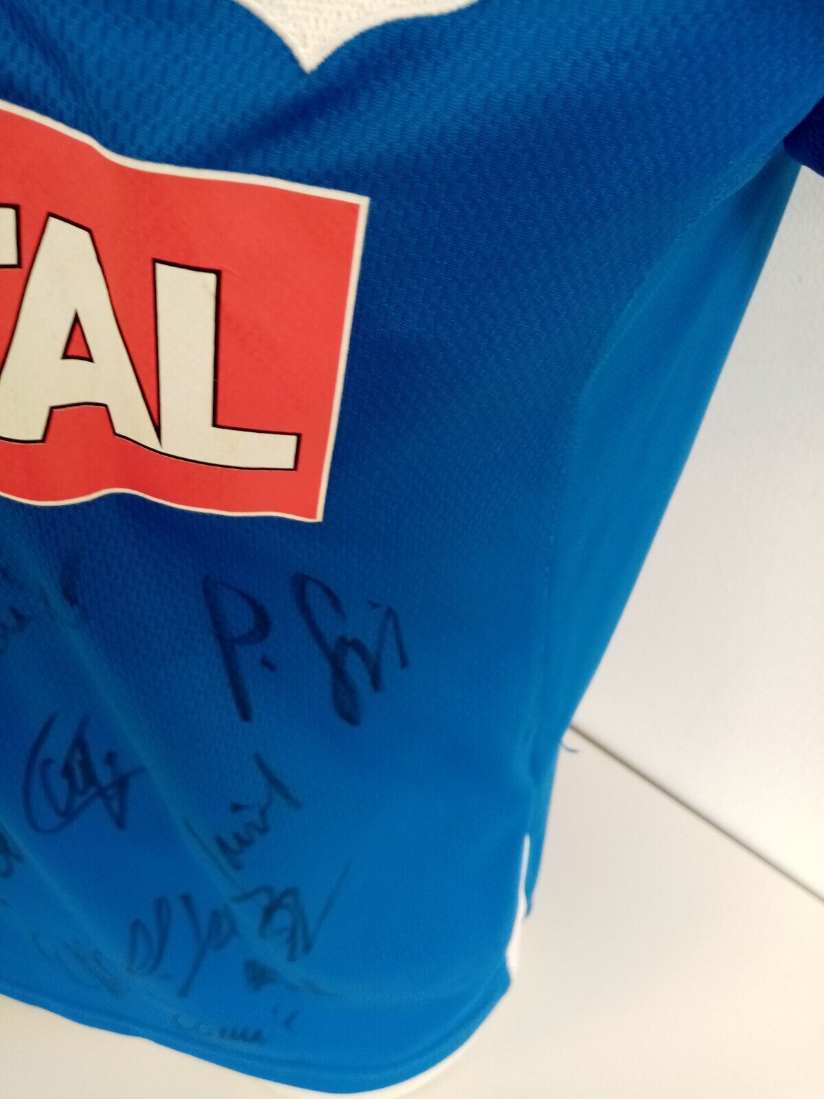 1899 Hoffenheim jersey 2009/2010 team signed autograph football, Bundesliga 164