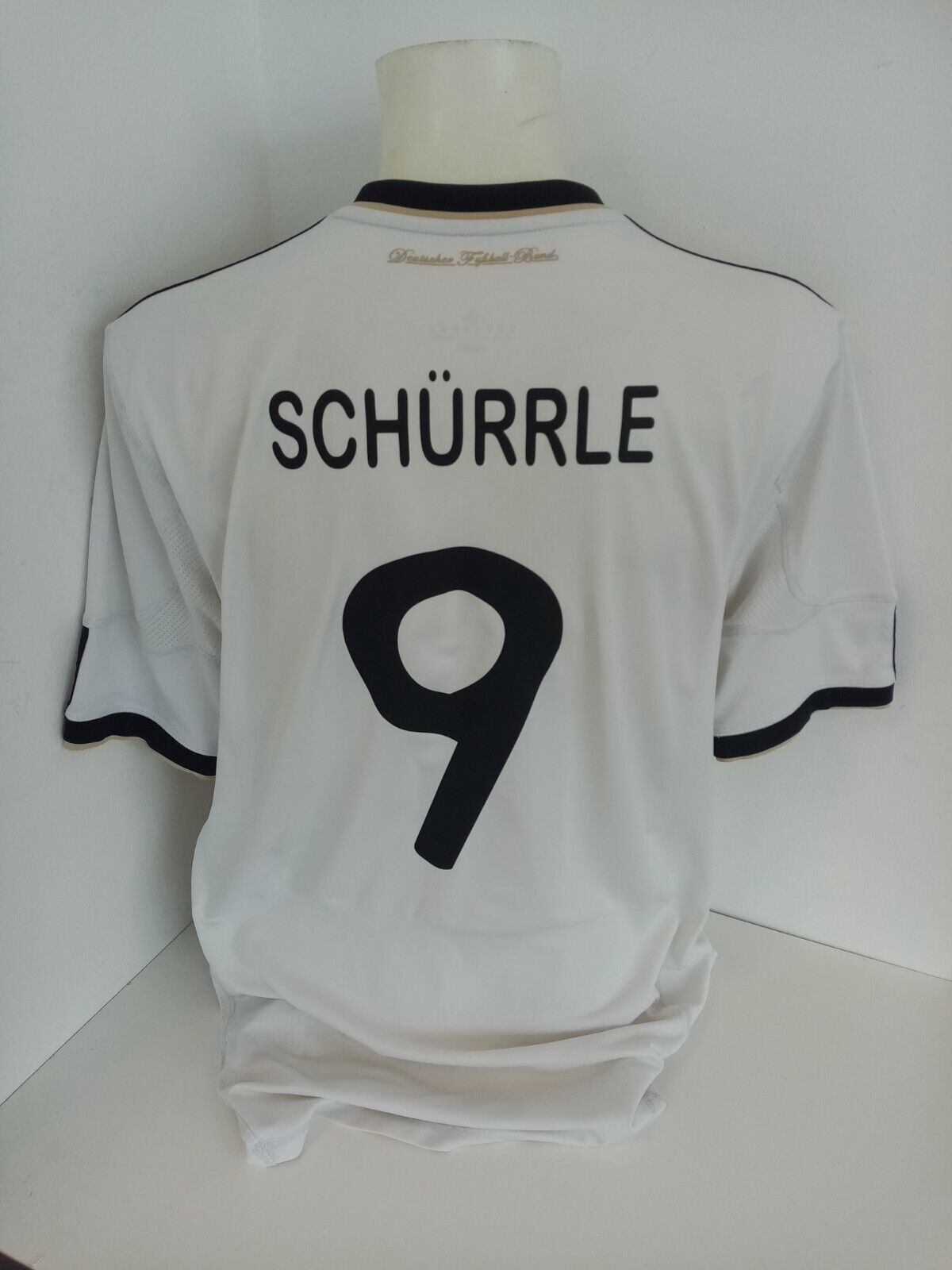 Deutschland Trikot Andre Schürrle signiert DFB WM 10 Autogramm Fußball Adidas XL