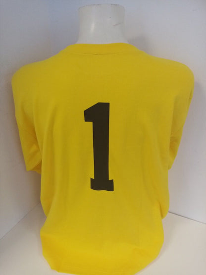 England Replika Torwart Trikot WM 1966 Gordon Banks signiert Wembley COA Neu L