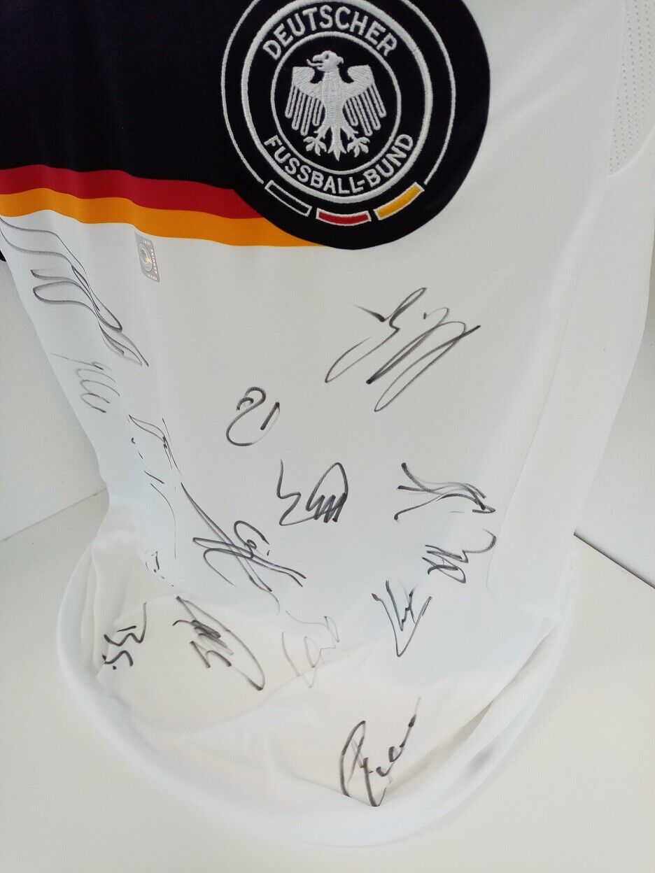 Germany jersey em 2008 team signed COA autograph football dfb adidas new l
