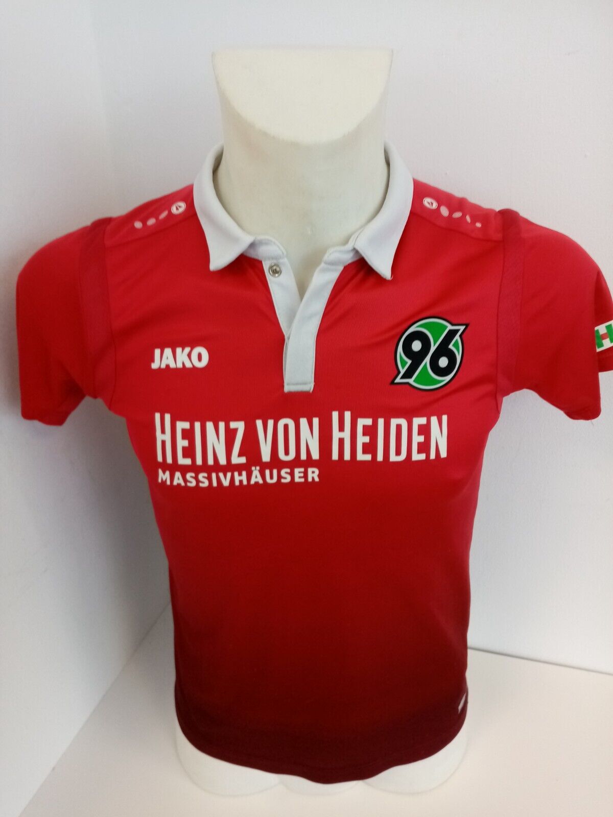 Hannover 96 Trikot Linton Maina signiert Autogramm Bundesliga Fußball Jako 152