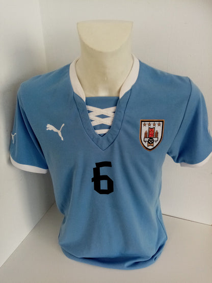 Uruguay Trikot Pereira signiert Puma Autogramm Unterschrift Fußball Neu COA S
