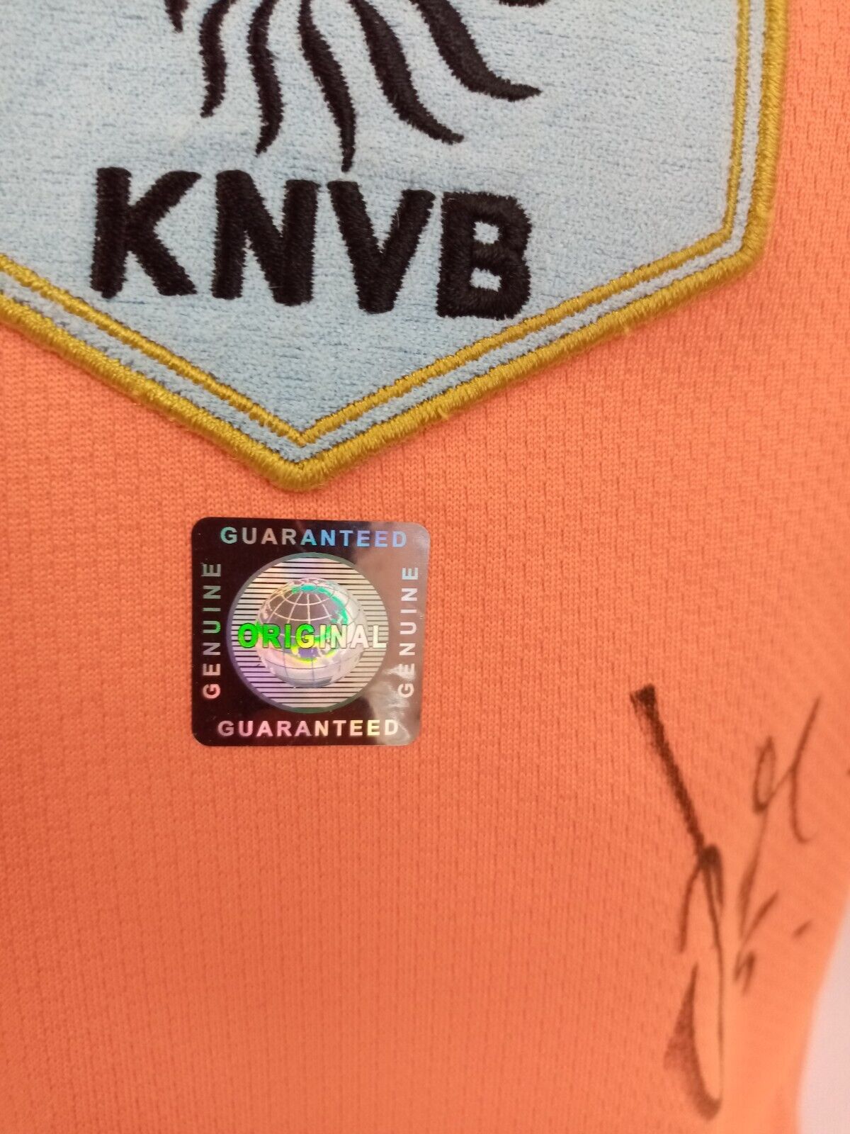 Niederlande Trikot signiert Holland Autogramm Fußball COA Unterschrift Nike S