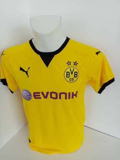 Borussia Dortmund Trikot Gonzalo Castro signiert BVB Autogramm Fußball Puma 164