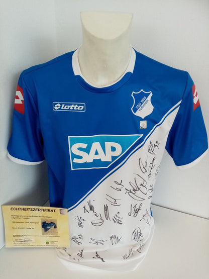 1899 Hoffenheim jersey 14/15 team signed autograph football bundesliga Lotto 164