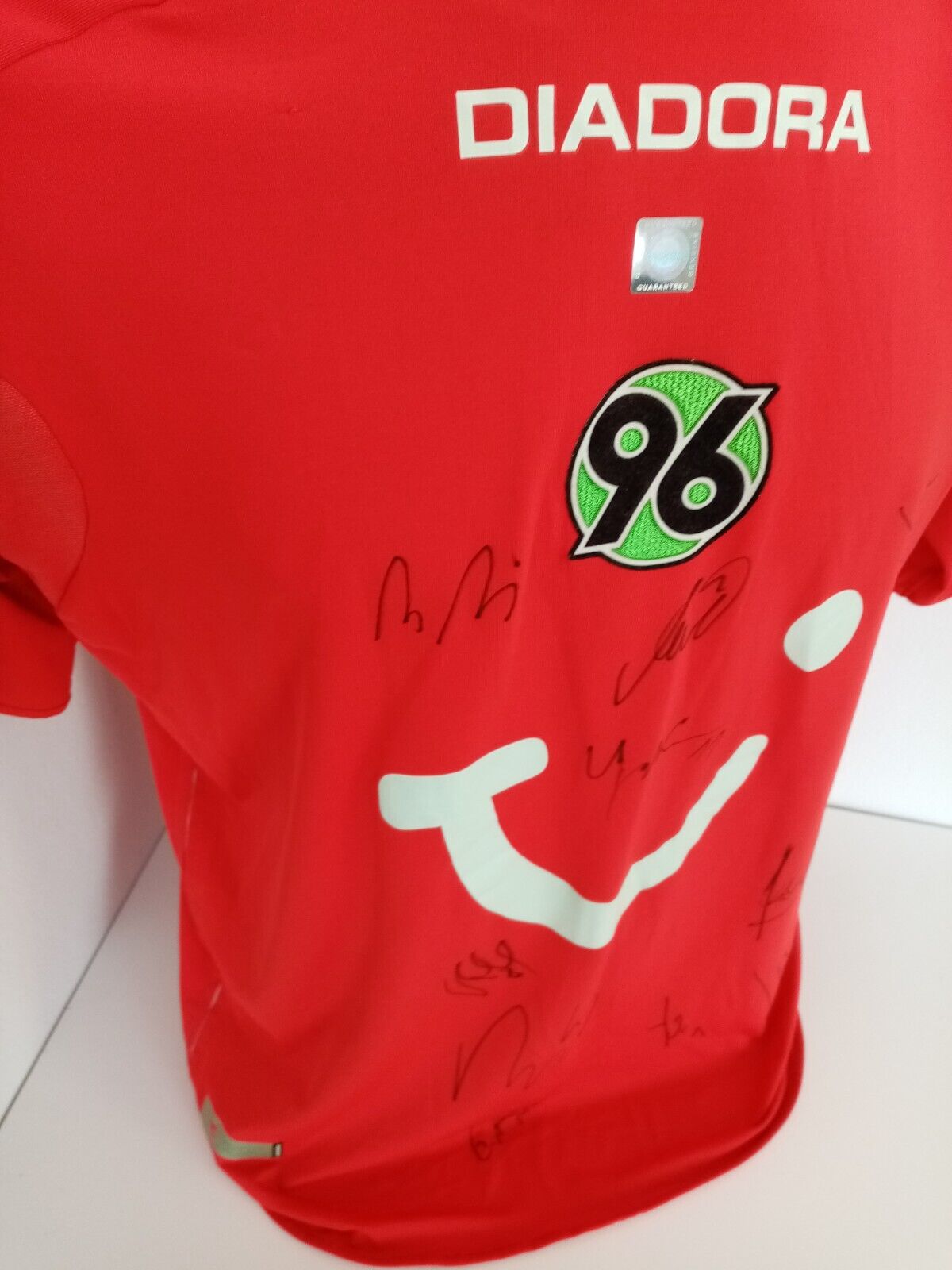 Hannover 96 Trikot 2006/2007 signiert Fußball Autogramm Bundesliga Diadora L
