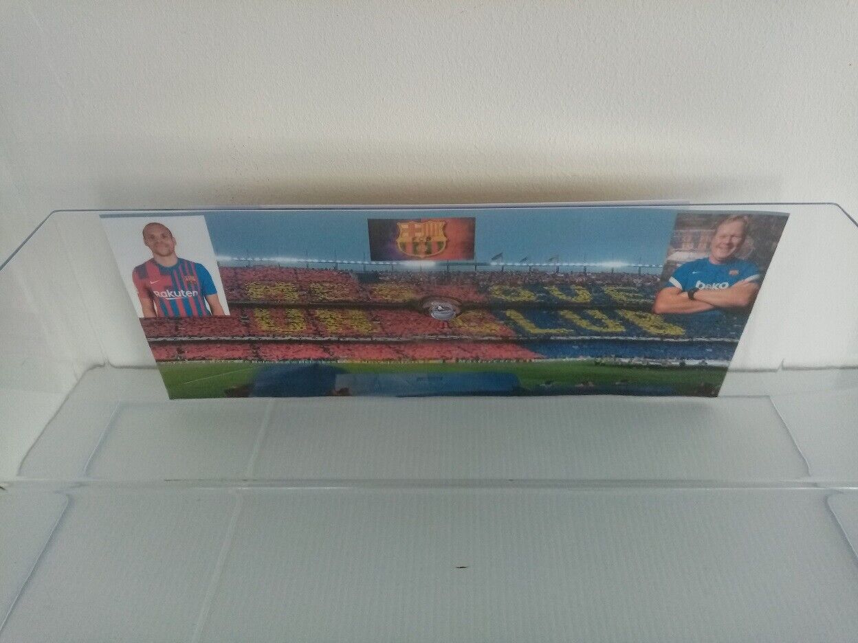 Fußballschuh Braithwaite und Koeman signiert FC Barcelona Barca Spanien Nike