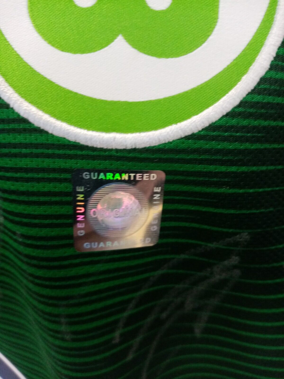 VfL Wolfsburg jersey 2018/2019 team signed autograph football bundesliga nike l