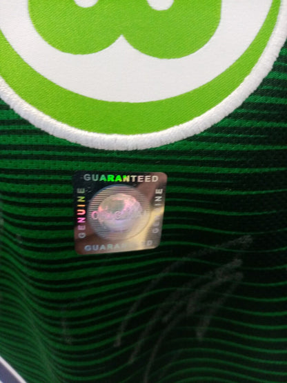 VfL Wolfsburg jersey 2018/2019 team signed autograph football bundesliga nike l