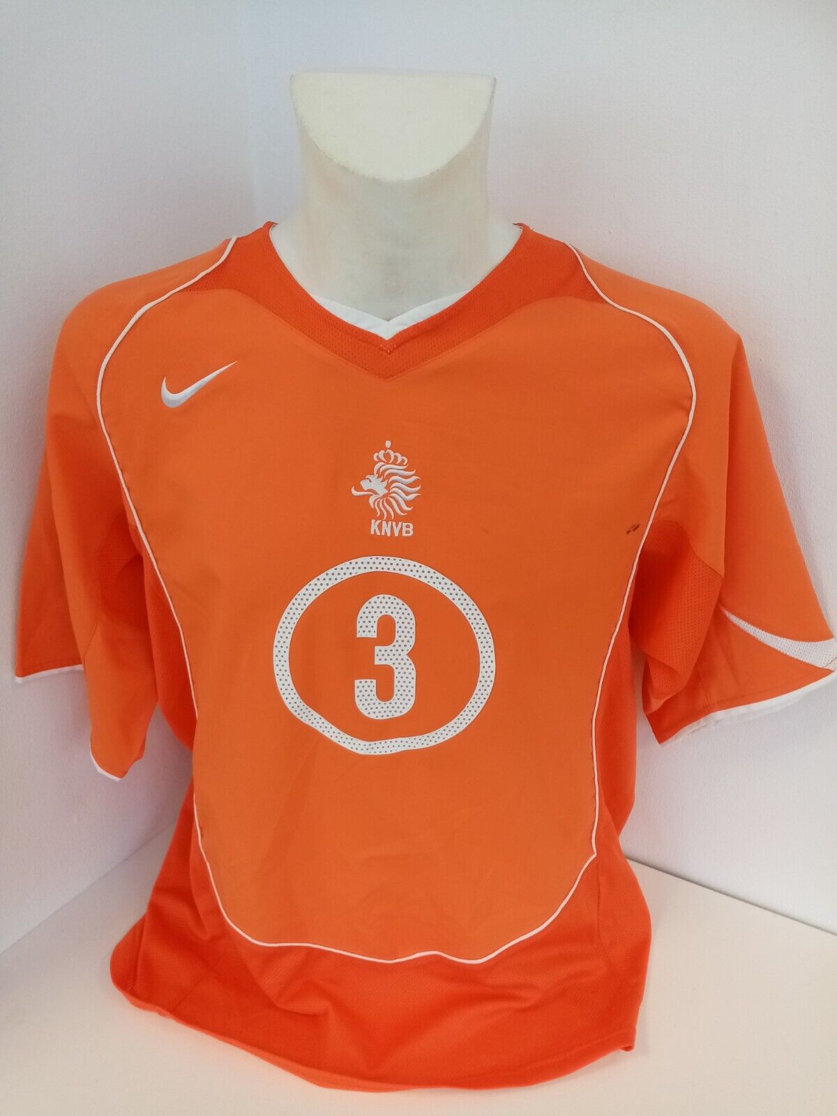 Niederlande Trikot Khalid Boulahrouz und Paul Bosvelt signiert Holland Nike 176