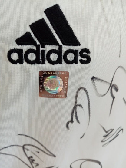 Deutschland Trikot EM 2004 Teamsigniert DFB Fußball Autogramm Adidas COA Euro XL