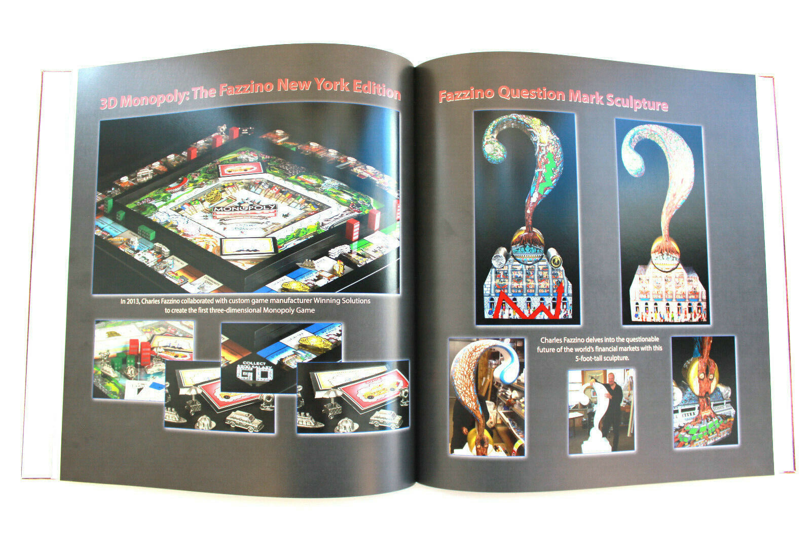 Charles Fazzino´s Buch "O Beautiful for Spacious Skies", signiert, limitiert