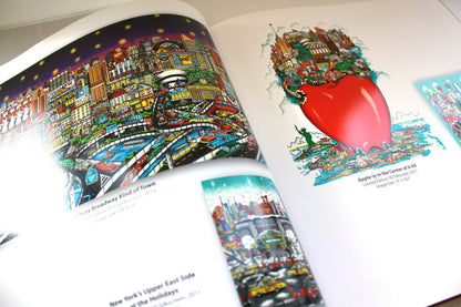 Charles Fazzino´s Buch "O Beautiful for Spacious Skies", signiert, limitiert