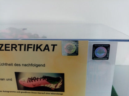 Fußballschuh Braithwaite und Koeman signiert FC Barcelona Barca Spanien Nike