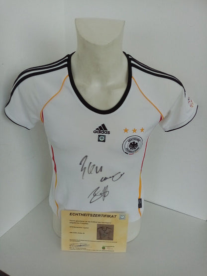 Germany jersey signed DFB World Cup 2006 autograph adidas women football size 38