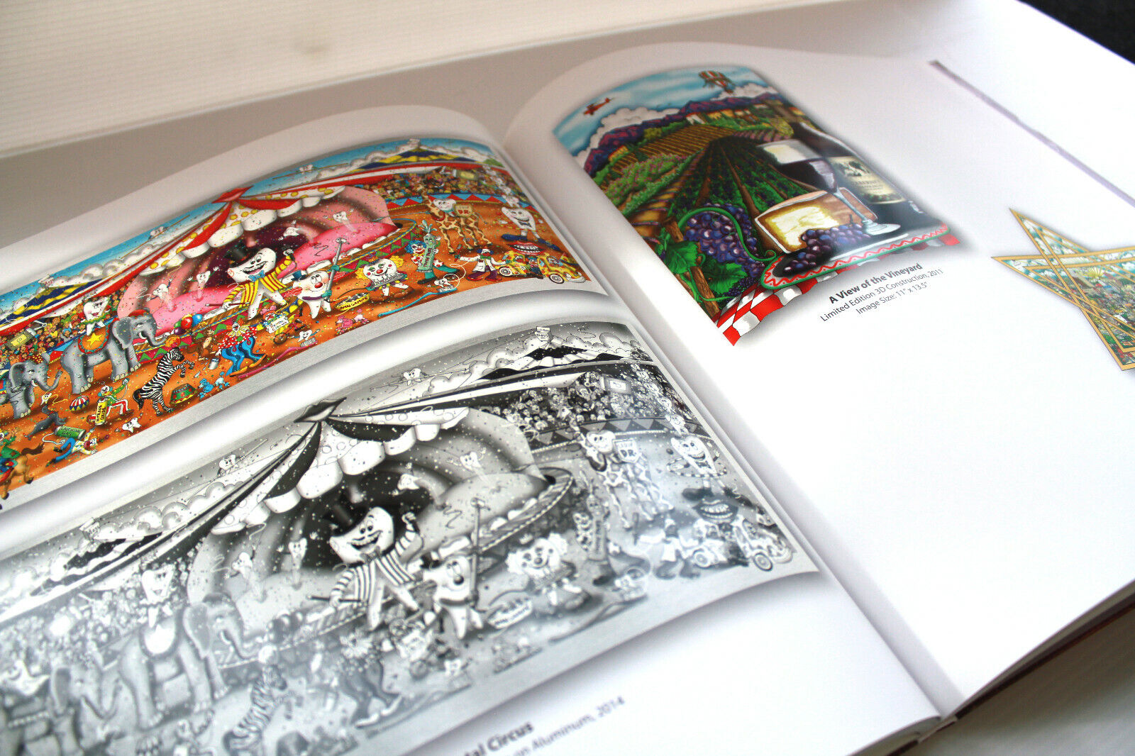 Charles Fazzino´s Buch "O Beautiful for Spacious Skies", signiert, limitiert