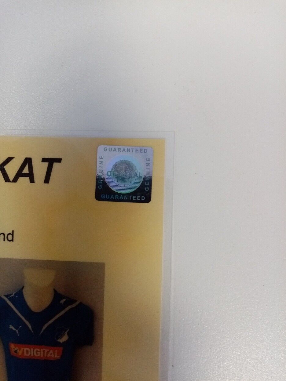 TSG 1899 Hoffenheim Trikot Gulde signiert Autogramme Bundesliga Fußball Puma 164