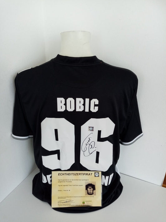 Day of Legends Jersey Fredi Bobic signed Nestwerk Autograph Football COA L