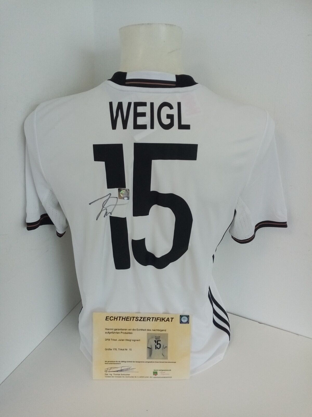Germany jersey Weigl signed DFB world champion autograph football adidas 176